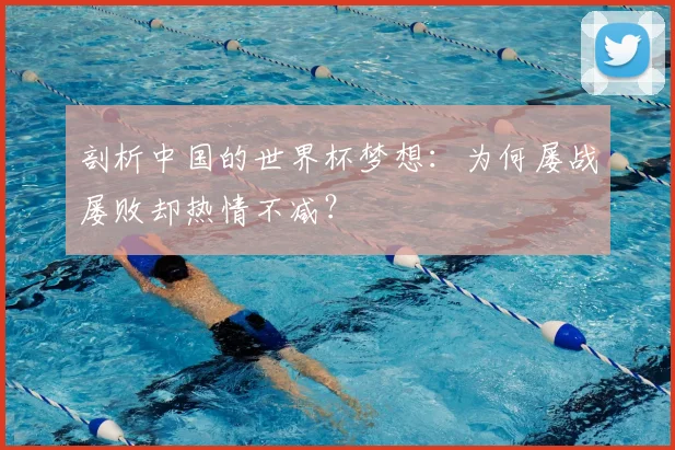剖析中国的世界杯梦想:为何屡战屡败却热情不减?